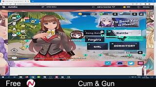 Сперма и пистолет - порно видео