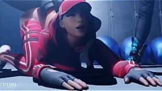 Рубиновая долбежка в анал и кримпай - порно видео