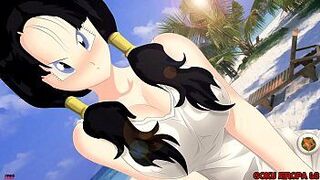 Гохан трахает Видела - порно видео